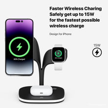 Load image into Gallery viewer, Stylish Multifunctional 5 in 1 Magnetic Wireless Fast Charging Docking Stand
