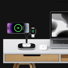 Load image into Gallery viewer, Stylish Multifunctional 5 in 1 Magnetic Wireless Fast Charging Docking Stand
