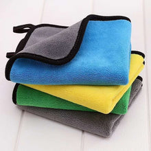 Load image into Gallery viewer, 6X 600GSM Premium Microfibre Car Detailing Cleaning Drying Towel Cloth free Mitt
