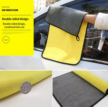 Load image into Gallery viewer, 6X 600GSM Premium Microfibre Car Detailing Cleaning Drying Towel Cloth free Mitt
