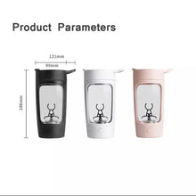 Load image into Gallery viewer, 650ml Rechargeable Electric Vortex Portable Protein Powder Shaker
